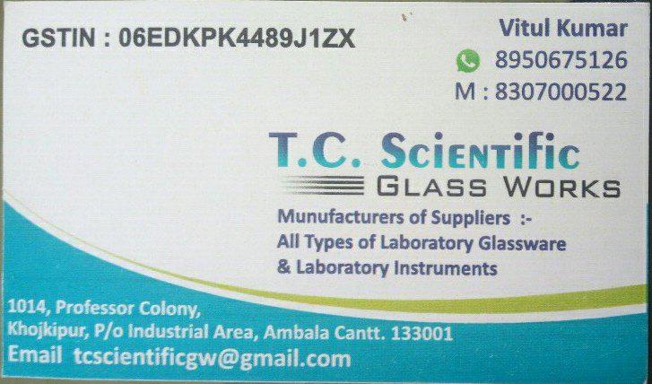 Tc Scientific Glass Works