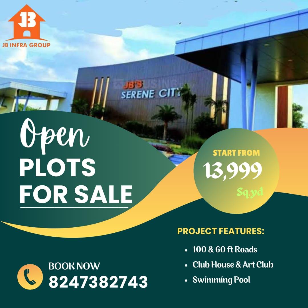 Jb Infra Projects Open Plots Villas For Sale Call:8247382743